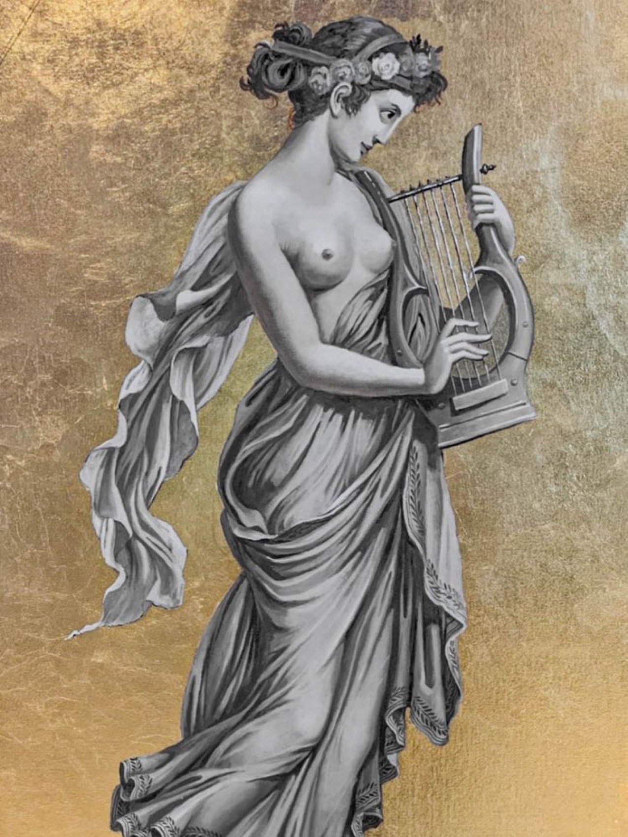 Grisaille Figures — grisaille by Kim Delaney, Delaney Fine Finishes