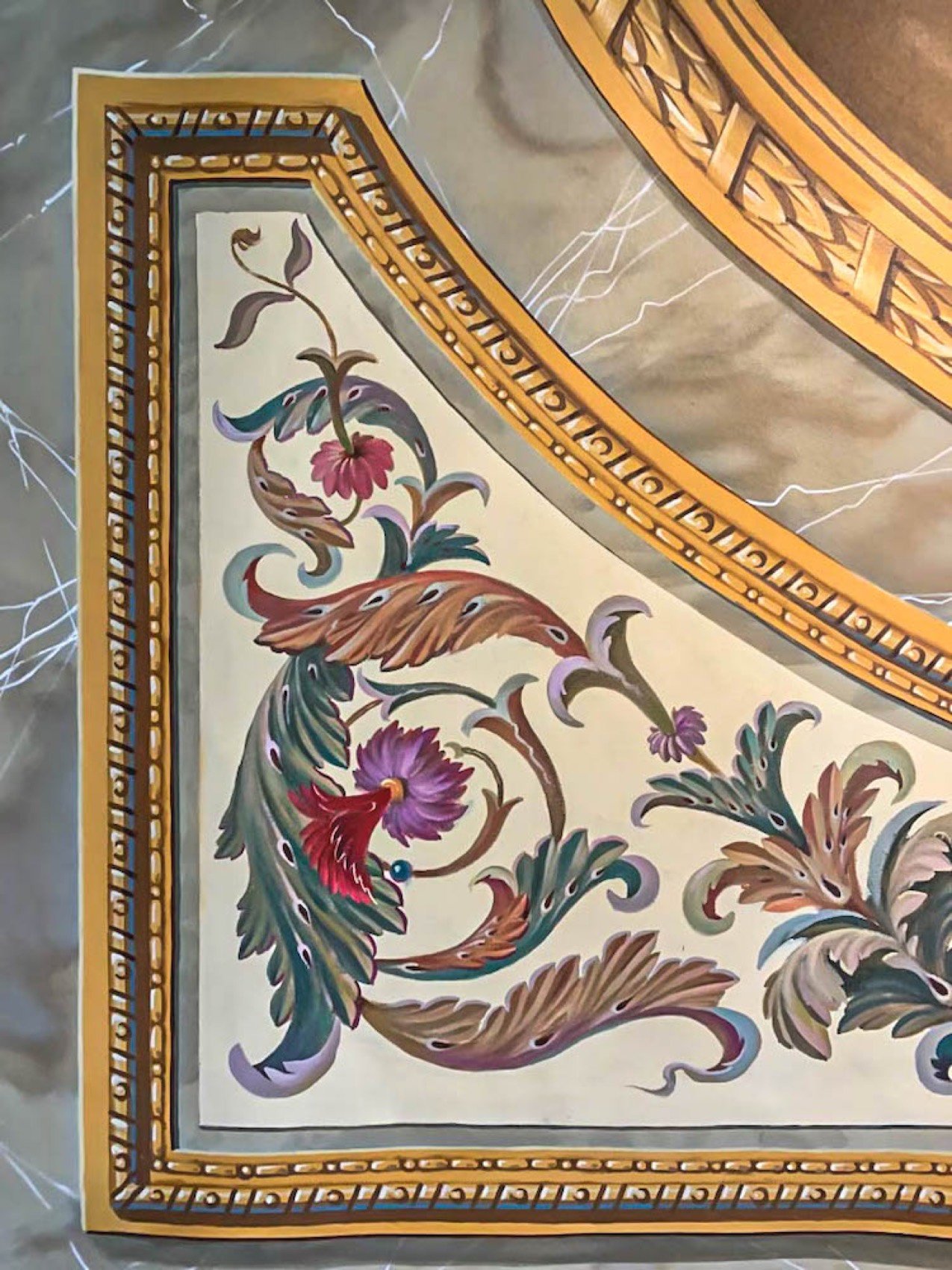 Houston Residence — decorative finish by Kim Delaney, Delaney Fine Finishes