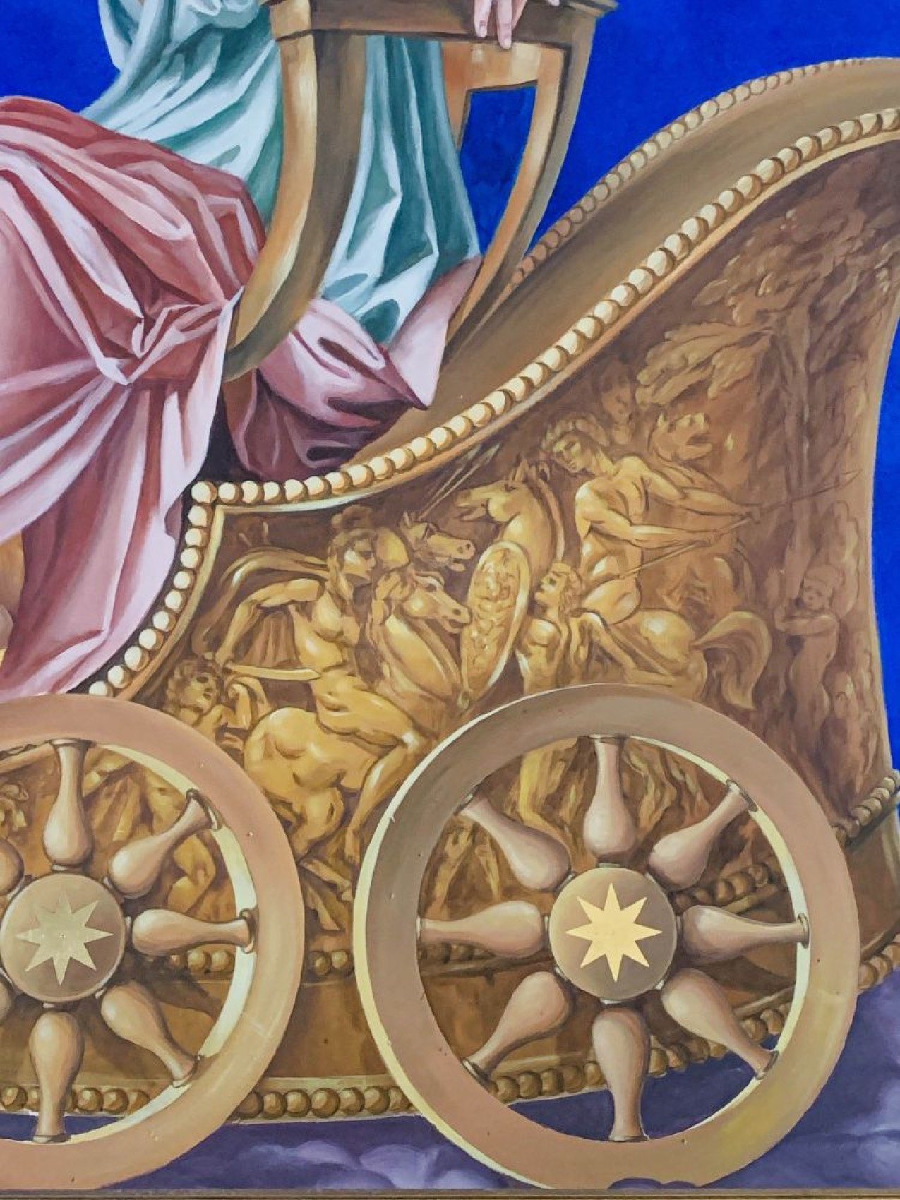 Schönbrunn Palace — mural & fresco by Kim Delaney, Delaney Fine Finishes