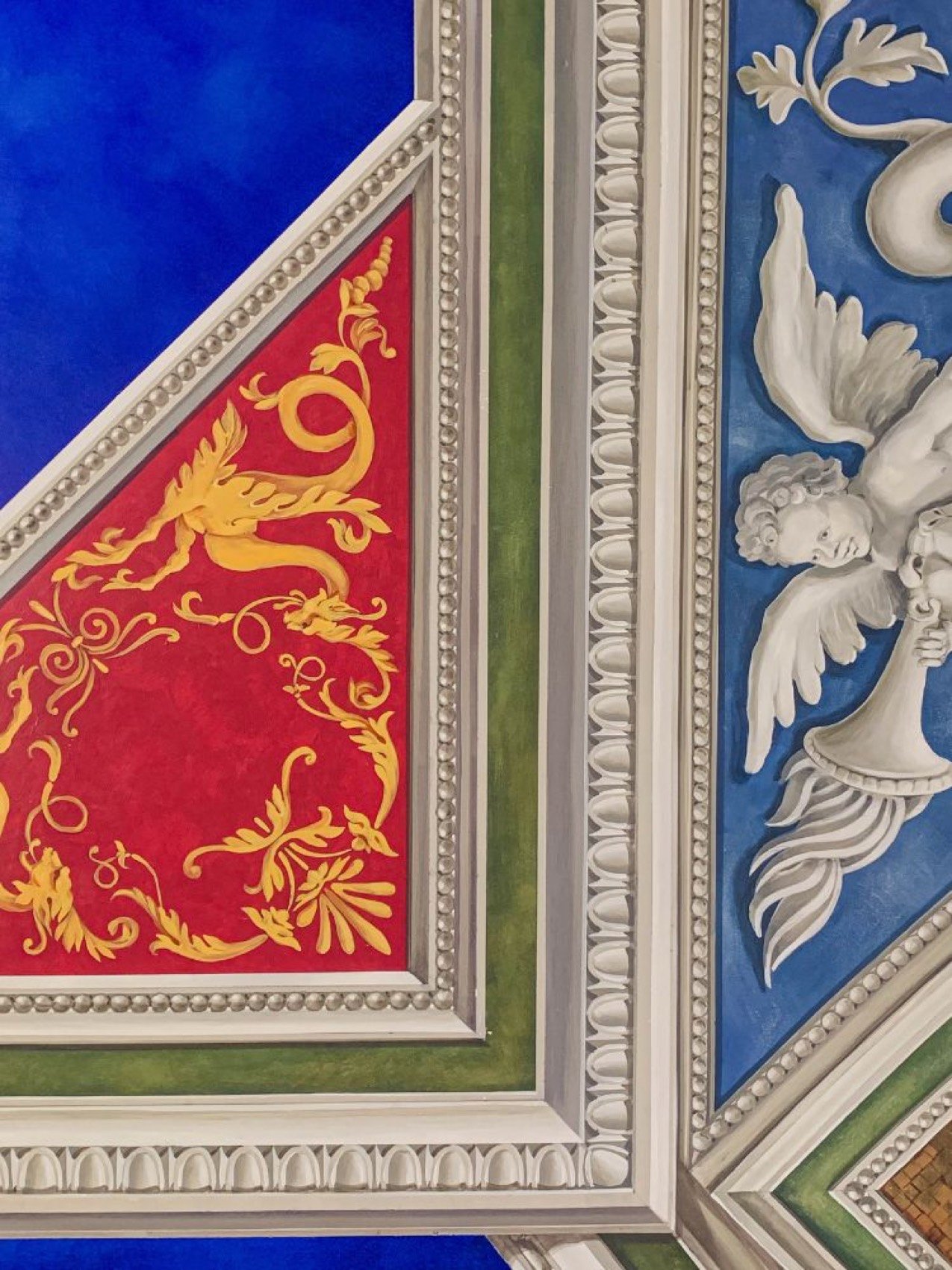Schönbrunn Palace — mural & fresco by Kim Delaney, Delaney Fine Finishes