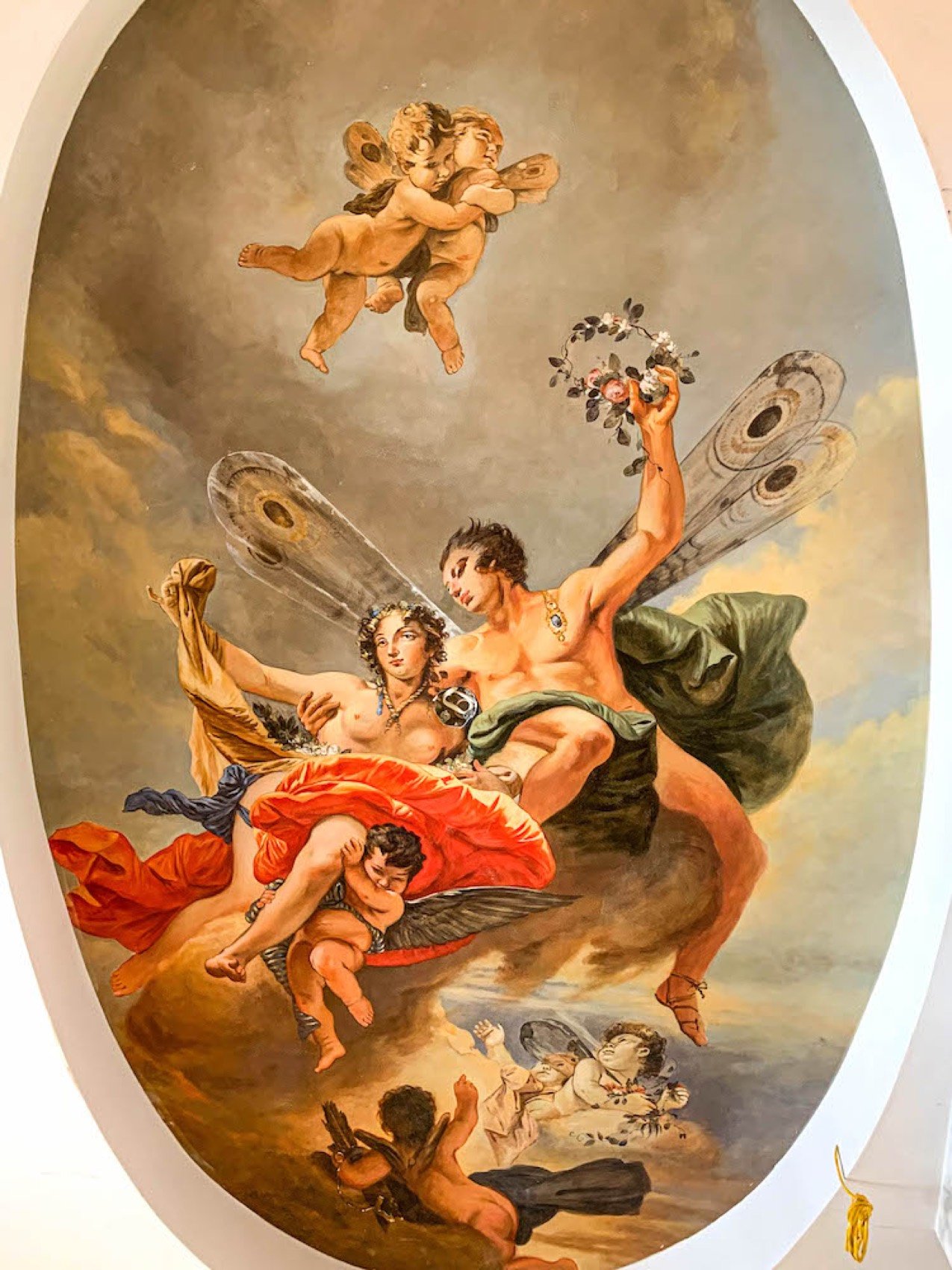 Tiepolo — fresco by Kim Delaney, Delaney Fine Finishes