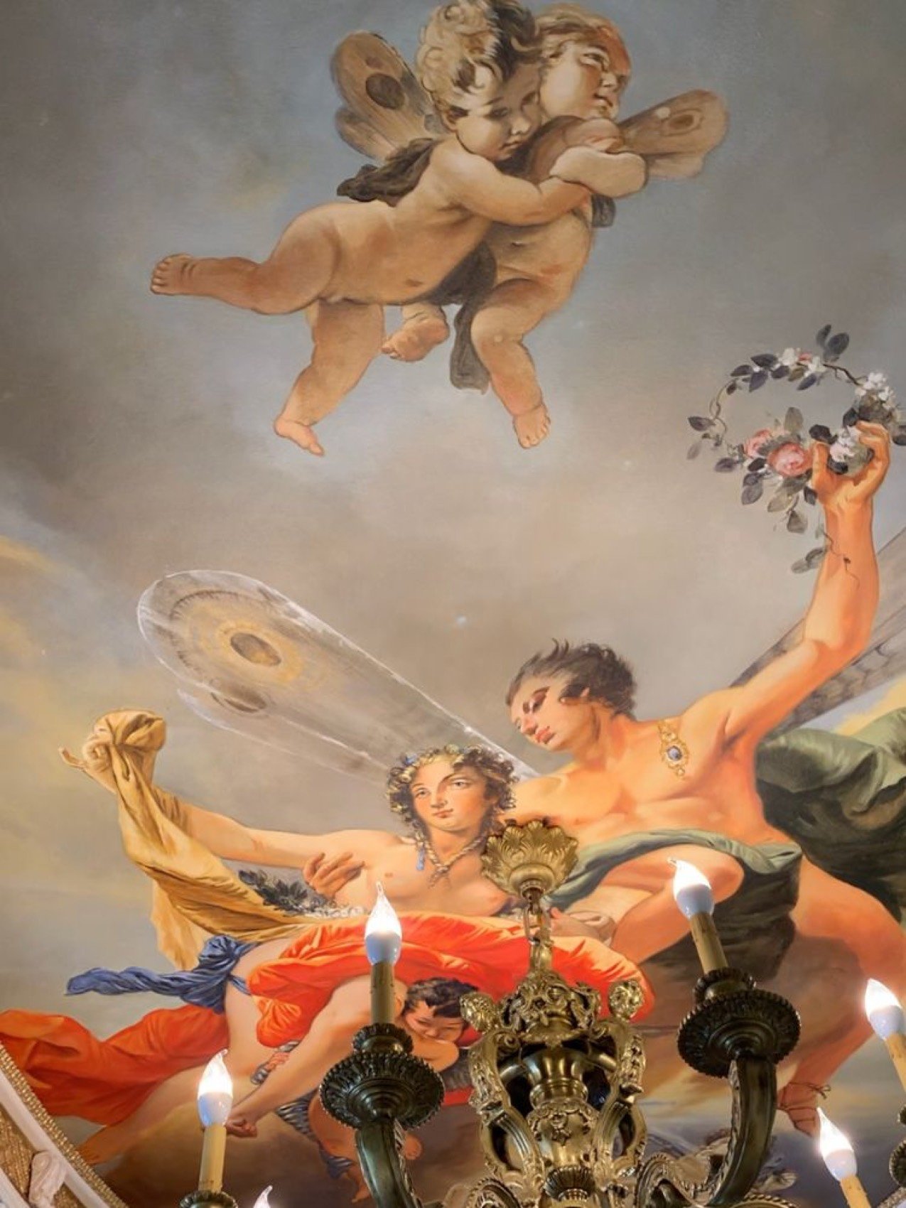 Tiepolo — fresco by Kim Delaney, Delaney Fine Finishes